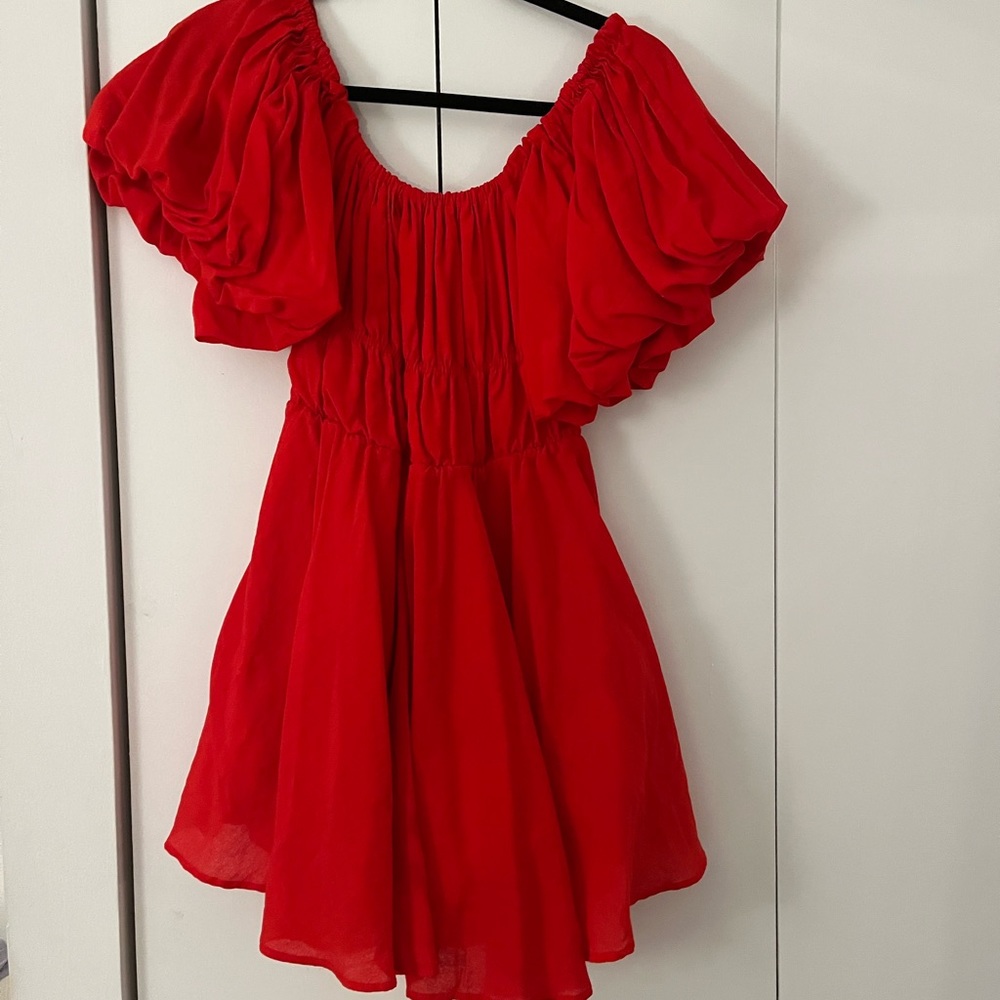 Princess Polly Halton Mini Dress Red